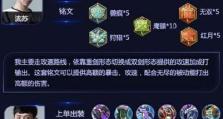 王者英雄辅助开团出装攻略（实用技巧助你成为开团辅助王者！）